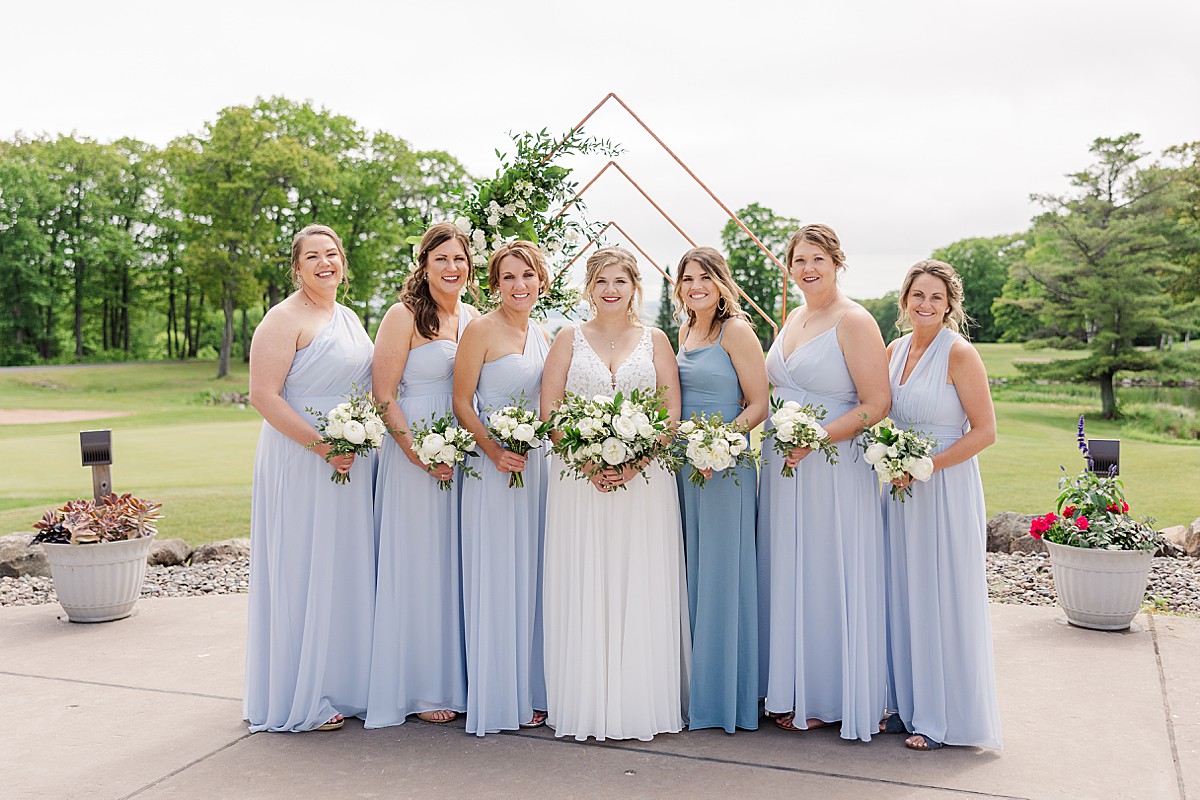 Apostle Highlands wedding bridesmaids