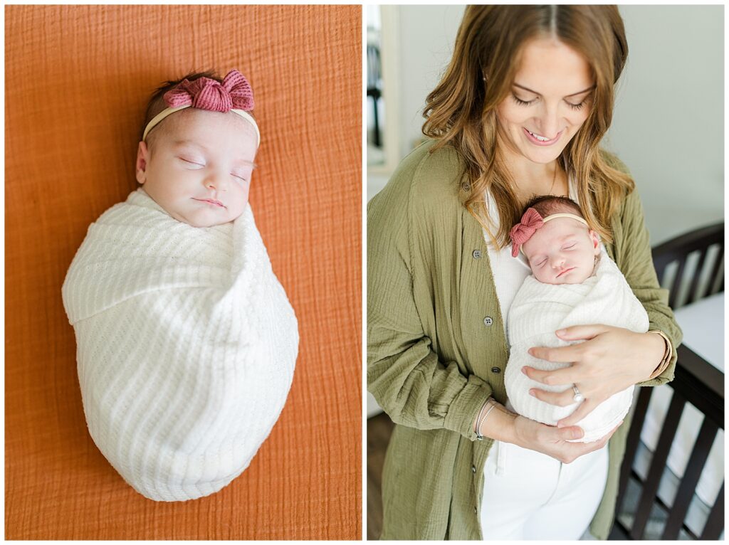 Baby Girl Newborn Photography Session with Malorie Jane Photography
