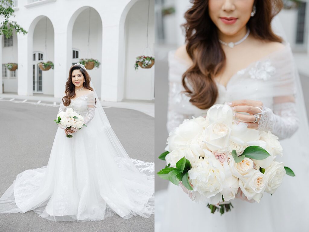 Lafayette Club wedding bride