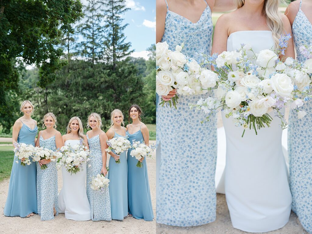 Willow Brooke wedding bridesmaids